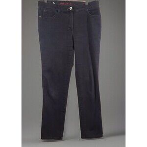 Brax Jeans Womens 32x30 Denim Feel Good Power Sara Black Straight Leg Stretch